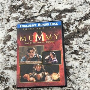 The Mummy: Tomb of the Dragon Emperor DVD - Red Cover